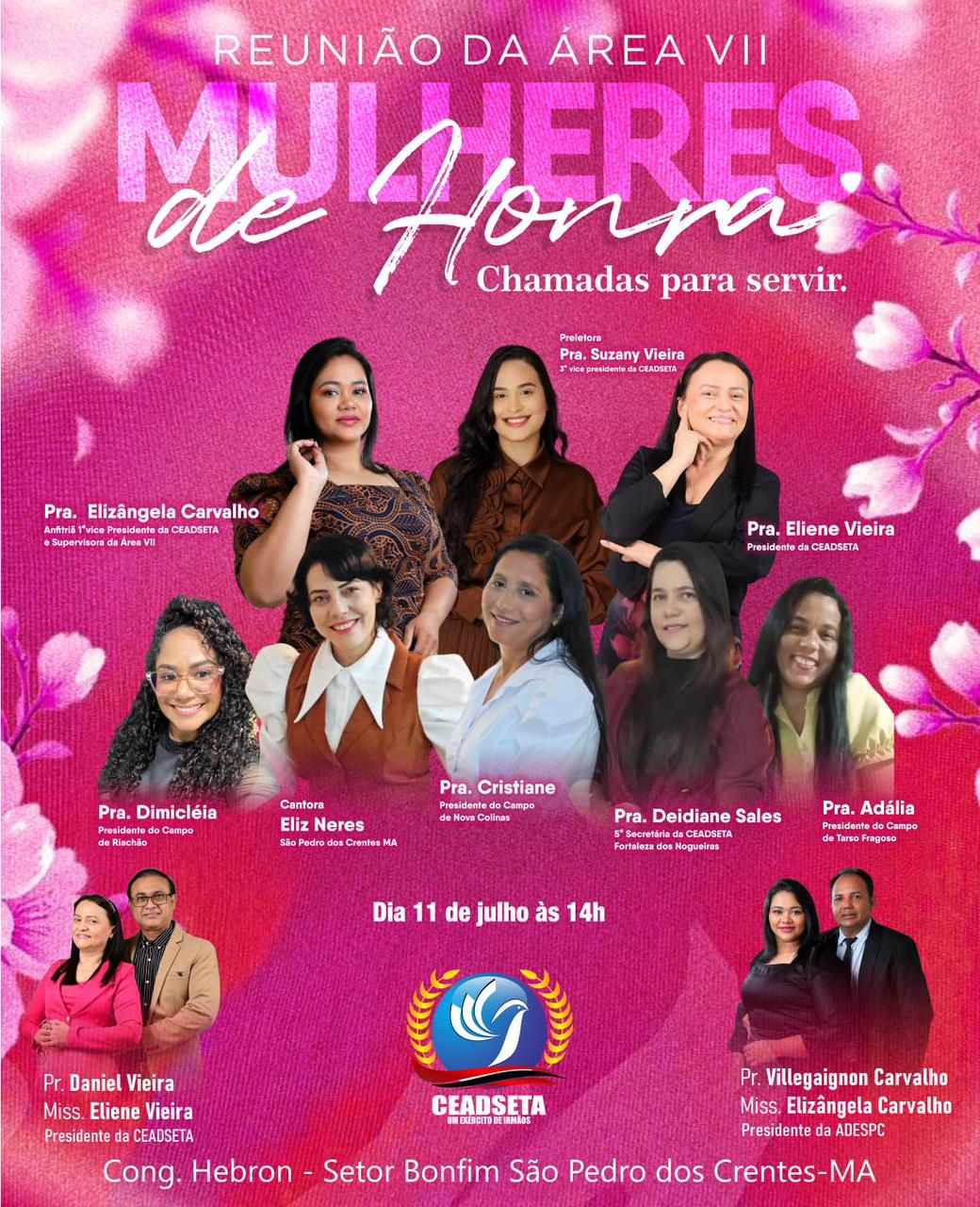 Reunião da Área VII — Mulheres de Honra